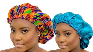 How To Sew A Hair Bonnet Step By Step