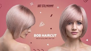 Bob Haircut With Volume On Top