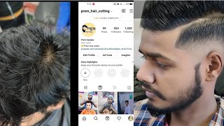 New Layer Fade Haircut Grass Cutting Tutorial Video 2022 (Prem Hair Salon)