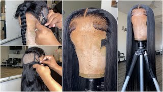 *Very Detailed* Wig Construction Tutorial | How To Make Glueless Closure Wig | 6X6 Hd Closure Wig