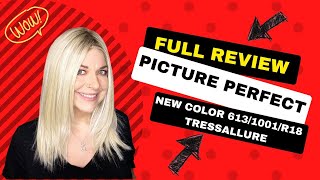 Wig Review - New Color 613/1001/R18 Picture Perfect - Tressallure - Exclusive Offer Inside!!