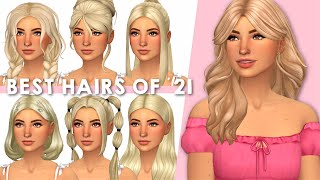 Best Hairs Of 2021 | Sims 4 Custom Content Showcase (Maxis Match)