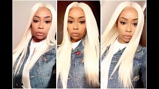 Now This Blonde Wig Is A Must Have! || Bobbi Boss 13X4 Lace Front Wig Zavina || Samsbeauty