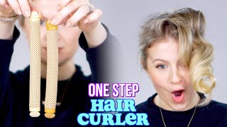 One-Step Hair Curler?!