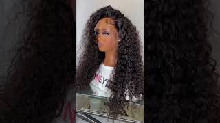 Real Hd Lace Frontal Wig Curly Wig So Full Hair