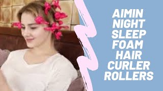 Aimin Hair Night Sleep Foam Hair Curler Rollers | Amazon