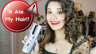 Conair Unbound Cordless Auto-Curler **It Ate My Hair!** | Review