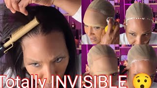 Easy Beginner Bald Cap Method Of Installing A Lace Wig! Undetectable Hd Lace Wig | Hairvivi