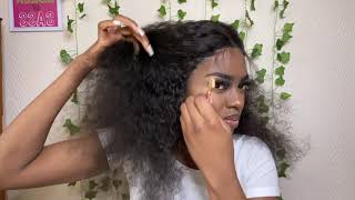 Watch Me Install This 4X4 Malaysian Closure Wig Ft Cranberryhair