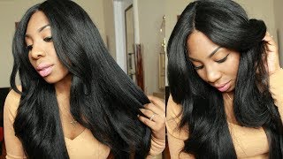 $29 Sensationnel Perm Wedge Custom Lace Front Wig | Naturallynellzy