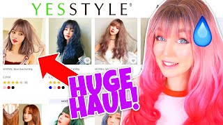 Testing Cheap Wigs From Yesstyle... (That You Guys Picked For Me)