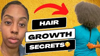 Natural Hair Growth Secrets| No One Wants To Tell You| Type 4 Hair Growth| #Naturalhairgrowth