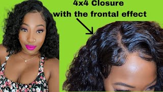Falling Into Summer Waves | The Best 4X4 Glueless Closure Wig Ft. Luvme Hair