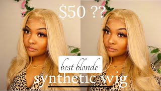The Best Amazon Blonde Synthetic Wig | 1 Month Update