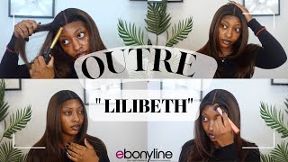 Layers Without Cutting Your Wig! Outre Sleek Lay Hd Lace Front Wig "Lilibeth"  |Ebonyline.