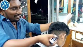 Best Indian School Boy Haircut Tutorial|Undercut Hairstyle Silk'S In Bhadrachalam Srk Saloon