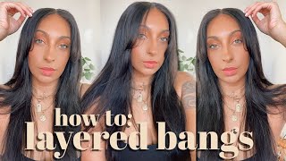 4X4 Closure Wig Install + Easy Layered Bang Look! Ft. Ishowhair | Cassiethatgirl