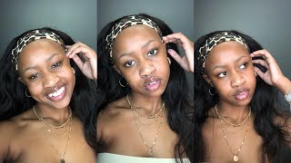 Wig Install In 2Mins!! No Glue Needed Ft Hairspells
