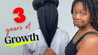 His 4C Hair Growth Journey & Update | Length Retention & Anti Breakage Tips