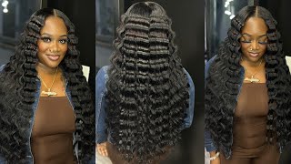 Traditional Sew In Tutorial | How To Crimps | Beauty Forever Hair