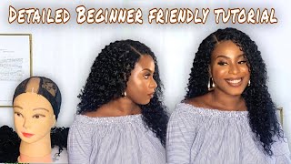 Very Detailed | How To Make Lace Closure Wig| Step By Step