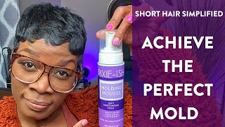 2021 How To Mold Short Hair/Pixieish Molding Mousse