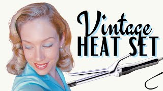 Curling Iron Tutorial For Vintage Hairstyles