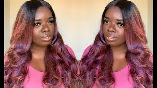 $35 Human Hair Blend Wig! | 13X6 Pre-Plucked Hairline | The Stylist | Nisha | Samsbeauty