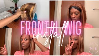 Frontal Wig Install | Amazon Wig | First Time