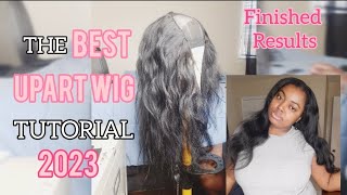 Beginner: How To Make A Upart Wig Tutorial. Fully Detailed Upart Wig Tutorail Video