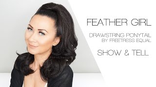 Freetress Equal Feather Girl Drawstring Ponytail