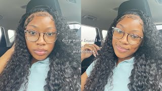 Installing Asteria Hair 20" Deep Wave Wig | The Softest Hair Ever