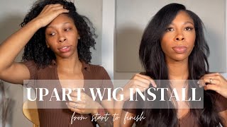 Upart Wig Install Start To Finish Ft Unice Hair