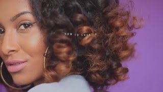 How To Cheat A Perm Rod Set | Heatless Curls | Naturalneiicey