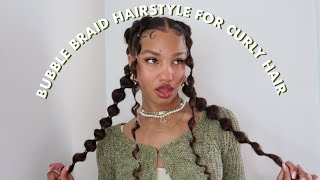 Tutorial | Double Bubble Braid Hairstyle