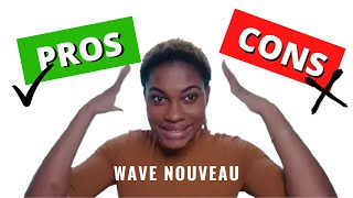 Pros And Cons Of Wave Nouveau/Dry Curl On Short Tapered Hair|Amanda'S Diary Talks|Jamaican Yout