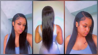 Ueenly_Hair 24" Brazillian Straight Wig Ft Aliexpress