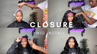 Closure Wig Installbeginner Friendly/Voiceover/ 4X4 Wig From Amazon