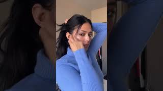 Effortless/ Messy Ponytail | Holiday Hairstyles Part 2