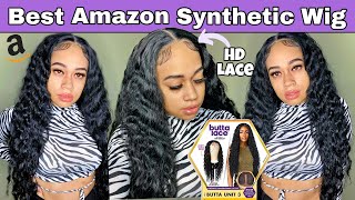Best Amazon Synthetic Wig | Ft. Sensationnel Butta Hd Lace Front Wig | Butta Unit 3 | Glueless