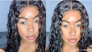 How I Install My Lace Front Wig | No Glue, No Tape!!! |