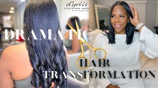 Big Chop | Hair Transformation | Cutting My Natural Hair After Years Of Growth!