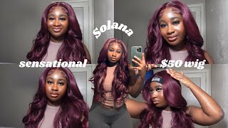Sensational| What Lace "Solana" | Fly Girl Budget Friendly Wig| Affordable Hd Lace