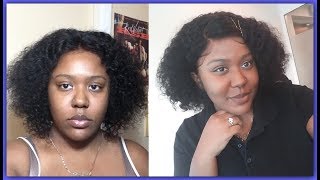 Wig Transformation! | Aliexpress Glueless "12Inch" Curly Brazilian Bob |  Boujee Blasian