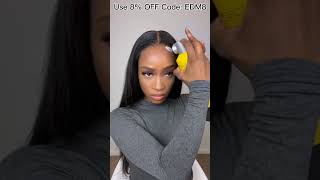 Most Realistic Hd Lace Wig Quickly Install! Straight Closure Wig For Beginners Ft.#Elfinhair