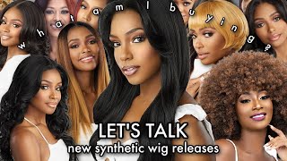 New Wig Drops Of 2023! Let'S Talk New Synthetic Wig Releases From Outre + Sensationnel