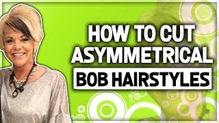 How To Cut Asymmetrical Bob Hairstyles