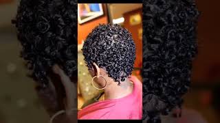 Quick And Easy Short Natural Curly Hairstyles For Black Women | Wendy Styles | #Shorts