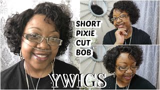 No Glue Affordable Short Pixie Cut Wig No Work Needed | Ft. Ywigs