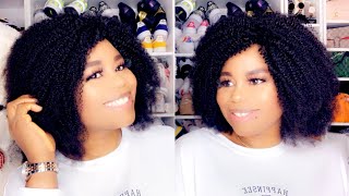 Easy Way To Install Your Kinky Afro Hair